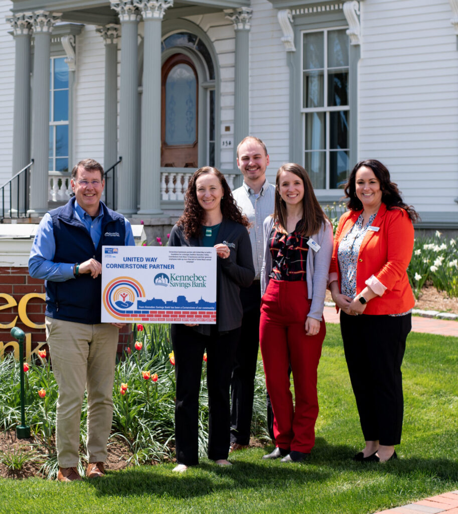 Kennebec Savings Bank awarded a Cornerstone Business recognition for its involvement in the 2023 campaign.