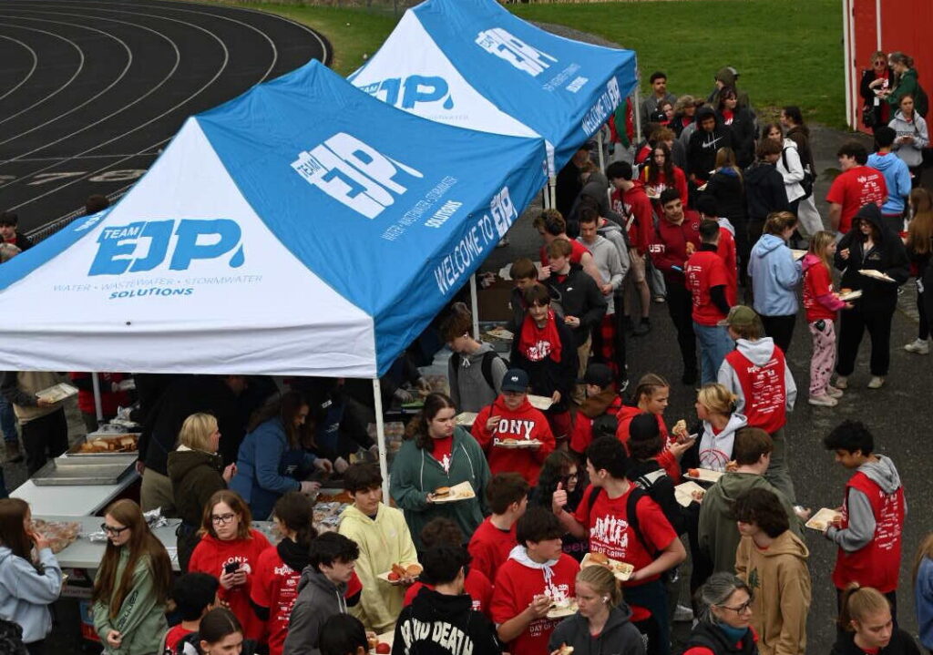 Day of Caring event at Cony High School 2024